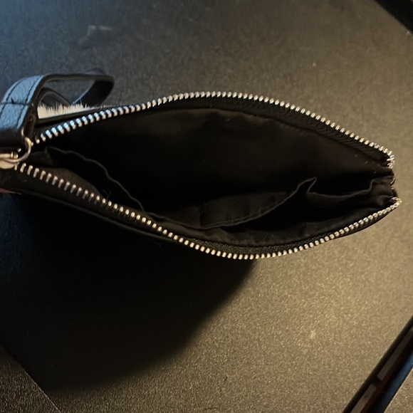 Fuzzy Betsey Johnson wristlet - fun and kitschy! EUC - Picture 3 of 4